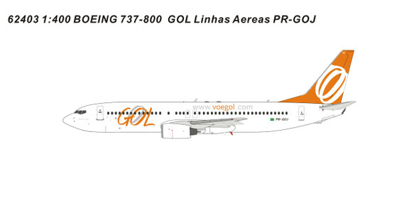 PM52403 | Panda 1:400 | Boeing 737-800 GOL Linhas Aereas PR-GOJ | is due June 2024