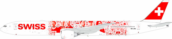B773JNA | Blue Box 1:200 | Boeing 777-3DE/ER Swiss International Air Lines HB-JNA | is due: June 2024