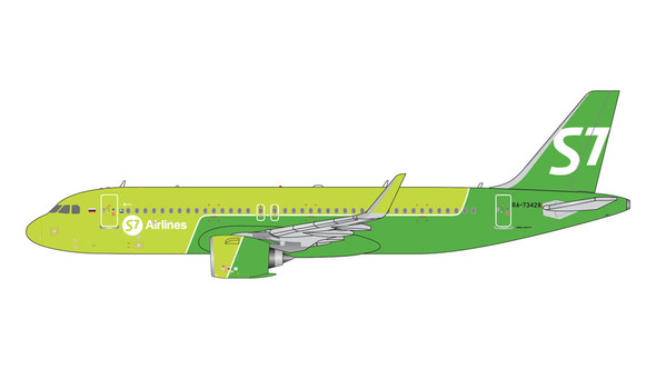 GJSBI2264 | Gemini Jets 1:400 1:400 | Airbus A320 NEO S7 AIRLINES RA-73428 | is due June 2024