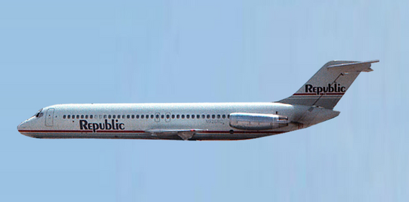 AC411325 | Aero Classics 1:400 | DC-9 /32 Republic N926RC