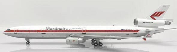 LH2371 | JC Wings 1:200 | McDonnell Douglas MD-11(CF) Martinair 40 years in the air Polished Reg: PH-MCT | is due July 2024