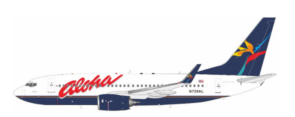 IF737AQ0324 | InFlight200 1:200 | Boeing 737-73A Aloha Airlines N739AL | is due July 2024