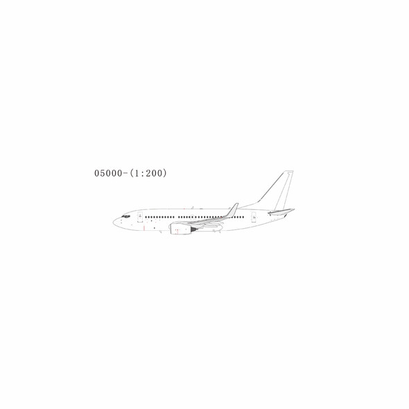 NG05000 | NG Models 1:200 | Boeing 737-700 Blank Model | is due July 2024