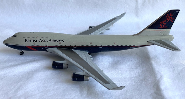 BP023-BAASIA747GCIVA | 1:400 | Boeing 747- 436 British Asia Airways G-CIVA