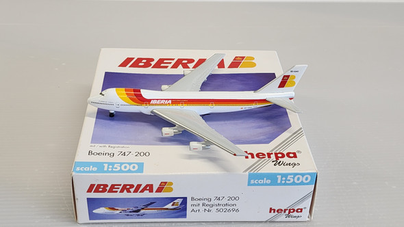 502696 | Herpa Wings 1:500 | Boeing 747-200 Iberia