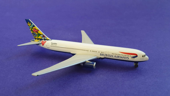 502962 | Herpa Wings 1:500 | Boeing 767-300 British Airways 'Sweden'