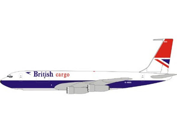 AV4707010 | Aviation 400 1:400 | Boeing 707-300 British Cargo G-ASZG