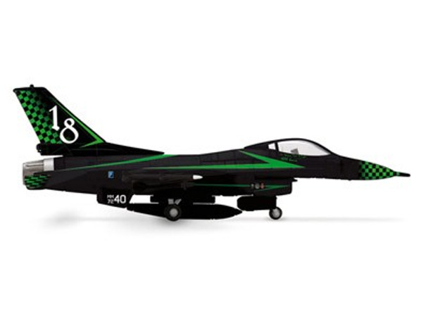 554299 | Herpa Wings 1:200 | Lockheed Martin F-16A Fighting Falcon AMI Italian Air Force 37 Stormo 'Green Lightning'