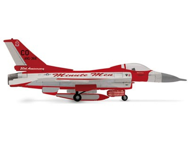 554725 | Herpa Wings 1:200 | Lockheed F-16C Fighting Falcon US Air Force 140th FW 'Minute Men', Colorado ANG