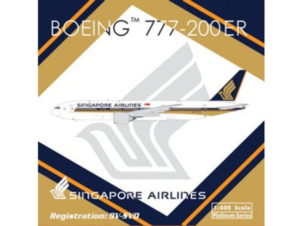 PH10792 | Phoenix 1:400 | Boeing 777-200ER Singapore Airlines 9V-SVO