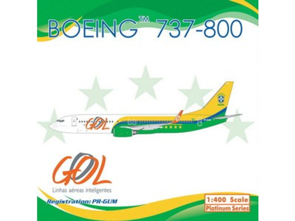 PH10807 | Phoenix 1:400 | Boeing 737-800 GOL Brasil PR-GUM