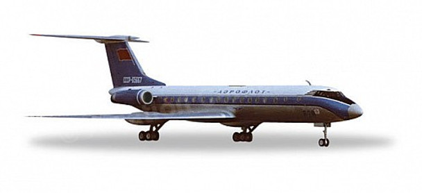 529938 | Herpa Wings 1:500 | Tupolev Tu-134A Aeroflot,'Bluebird' colors