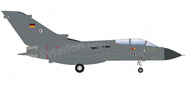 558266 | Herpa Wings 1:200 1:200 | Panavia Tornado  Luftwaffe 46+45 taktLwG51,'Immelmann'Operation Centre Daesh,Incirlik DB.(die-cast) | is due: January / February 2017