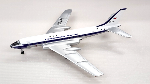 SC370 | Sky Classics 1:200 | Tupolev Tu-104 Ceskoslovenske Aerolinie OK-LDB (delivery colours)