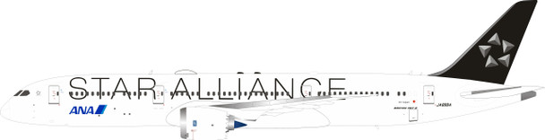 B-789-ANA-02 | WB Models 1:200 | Boeing 787-9 JAL JA899J Star Alliance (with stand) | is due: June 2019