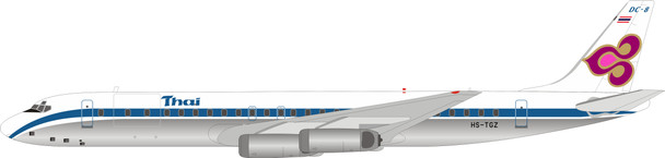 IF862TG0720 | InFlight200 1:200 | Douglas DC-8-62CF Thai HS-TGZ