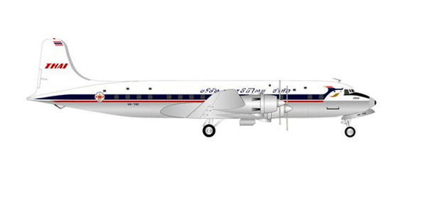570893 | Herpa Wings 1:200 1:200 | Douglas DC-6B Thai HS-TGC (die-cast) | is due: August 2020