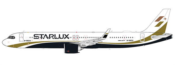 EW221N001 | JC Wings 1:200 | Airbus A321neo Starlux B-58201 (with stand)