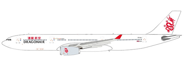 EW2333002 | JC Wings 1:200 | Airbus A330-300 Dragonair B-HLJ (with stand) | is due: October 2020