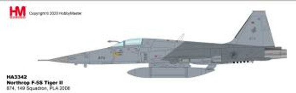HA3342 | Hobby Master Military 1:72 | F-5S Tiger II 874 149th Squadron Royal Saudi Air Force