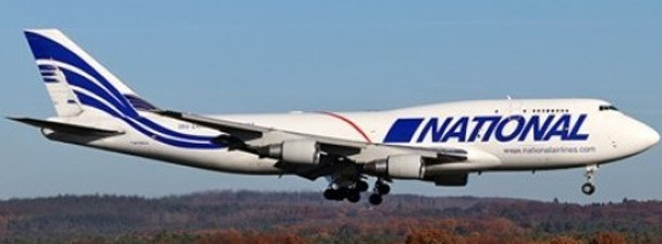 JC4490 | JC Wings 1:400 | Boeing 747-400BCF National Airlines N756CA