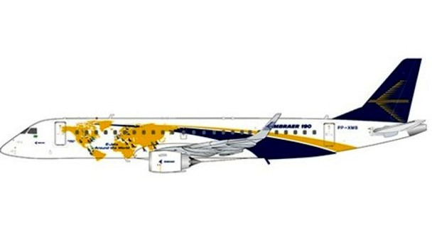 JCLH2221 | JC Wings 1:200 | Embraer ERJ-190-100STDE-JETS | AROUND THE WORLD REG: PP-XMB| is due: January-2021