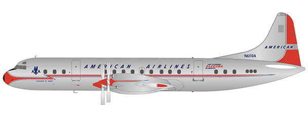 XX2388 | JC Wings 1:200 | Lockheed L-188 Electra American Airlines N6110A | is due: May 2021