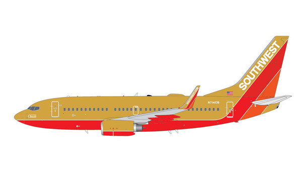 G2SWA961 | Gemini200 1:200 | Boeing 737-700 Southwest N714CB | is due: May 2021
