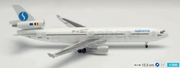 535588 | Herpa Wings 1:500 | MD-11 Sabena OO-CTC