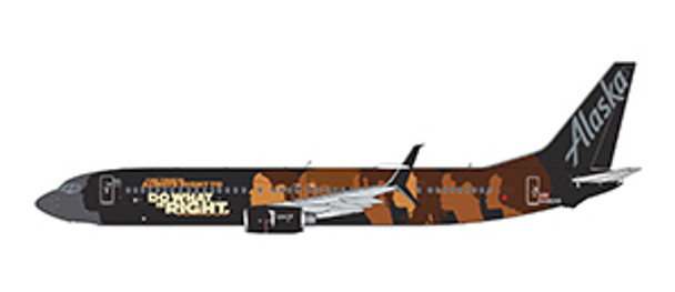 G2ASA1016 | Gemini200 1:200 | Boeing 737-900ER Alaska 'our commitment'