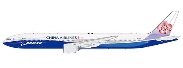 EW477W006A | JC Wings 1:400 | China Airlines Boeing 777-300ER Dreamliner Livery Flap Down Reg: B-18007 | is due: August-2021
