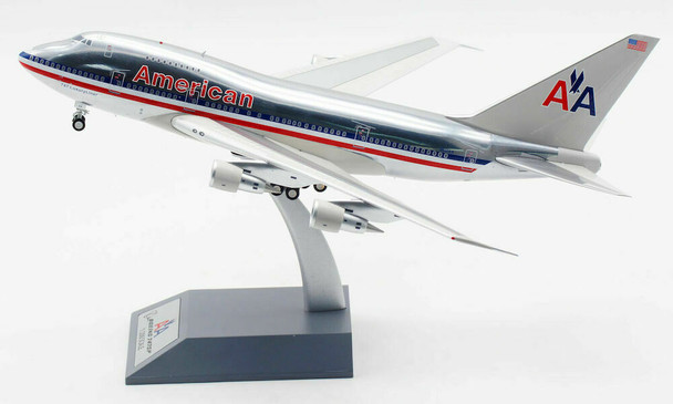 IF74SPAA1021P | InFlight200 1:200 | Boeing 747SP American Airlines N601AA (polished, with stand)