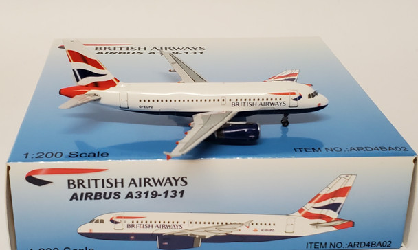 ARD4BA02 | Aero Classics 1:400 | Airbus A319-131 British Airways G-EUPZ