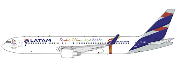 XX4244 | JC Wings 1:400 | LATAM Boeing 767-300ER Rio 2016 Livery Reg: PT-MSY| is due: November-2021