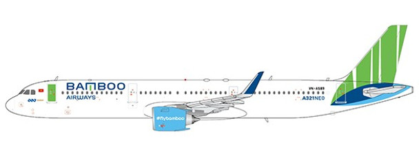 XX4180 | JC Wings 1:400 | Bamboo Airways Airbus A321NEO Reg: VN-A589 | is due: December-2021