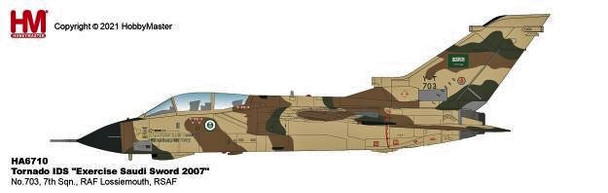 HA6710 | Hobby Master Military 1:72 | Tornado IDS 703 7Squadron Royal Saudi Air Force