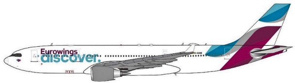 BT400-A330-2-001 | Aviation 400 1:400 | Airbus A330-200 Eurowings Discover D-AXGE | is due: April 2024