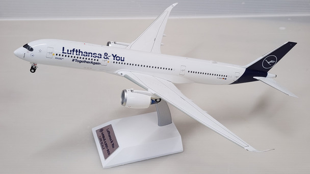 WB-A350-9-010 | JFox Models 1:200 | Airbus A350-941 Lufthansa D-AIXP Lufthansa & You together again