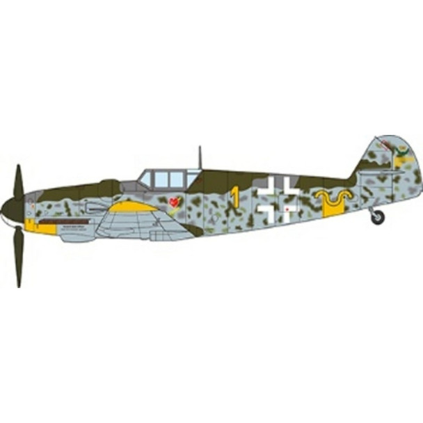 JCW72BF109001  | JC Wings Military 1:72 |  1/72 BF 109G-6 ERICH HARTMANN LUFTWAFFE JG 52 1943 | is due: September-2022