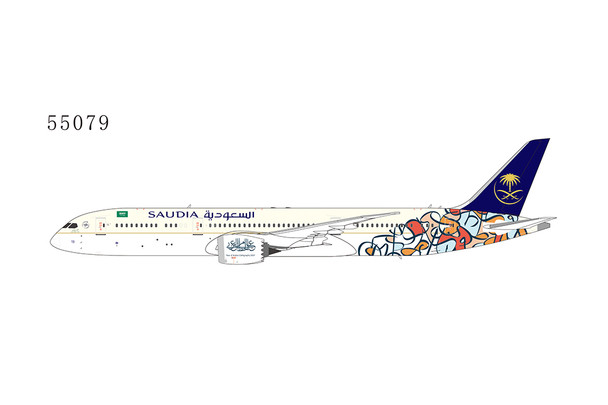 NG55079 | NG Models 1:400 | Boeing 787-9 Saudi Arabian Airlines HZ-ARD