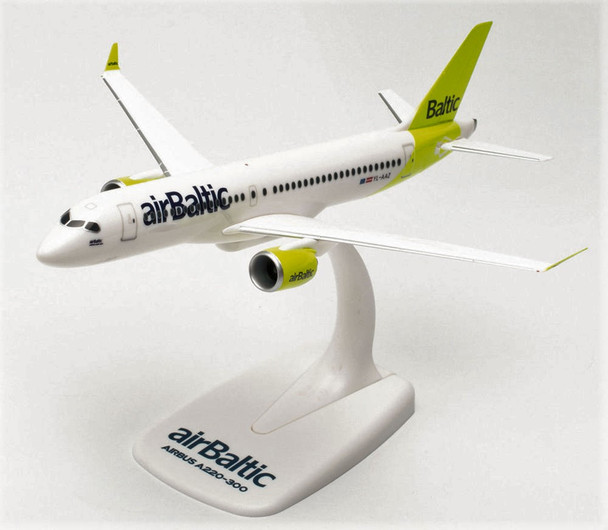 613637 | Herpa Snap-Fit (Wooster) 1:200 | Airbus A220-300 AirBaltic YL-AAZ