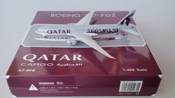 PH04475 | Phoenix 1:400 | Boeing 777-200 Qatar Cargo A7-BFG