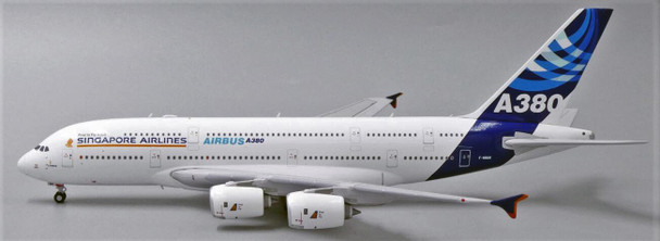 XX4262 | JC Wings 1:400 | Airbus A380 Airbus Industrie Singapore Airlines Title Reg: F-WWOW With Antenna