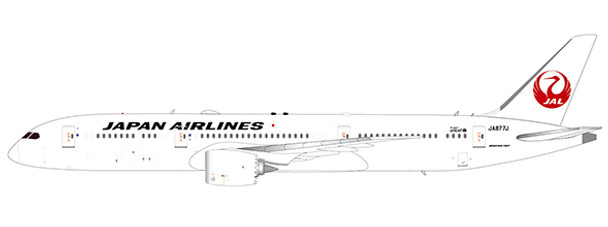 EW4789007 | JC Wings 1:400 |  Boeing 787-9 Dreamliner Japan Airlines Reg: JA877J With Antenna | is due: December-2022