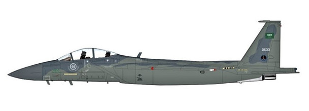 HA4567 | Hobby Master Military 1:72 | F-15SA (Saudi Advanced) 0633, Royal Saudi Air Force, 2022 (with AGM-84 Harpoon missiles) | is due: June-2023