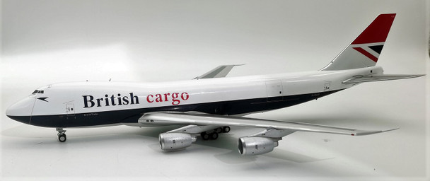 ARDBA61 | Blue Box 1:200 | Boeing 747- 236F British Cargo G-KILO 'British Trader' (with stand)