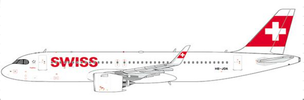 EW232N003 | JC Wings 1:200 | Airbus A320NEO Swiss Airbus Reg: HB-JDA | is due: January-2023