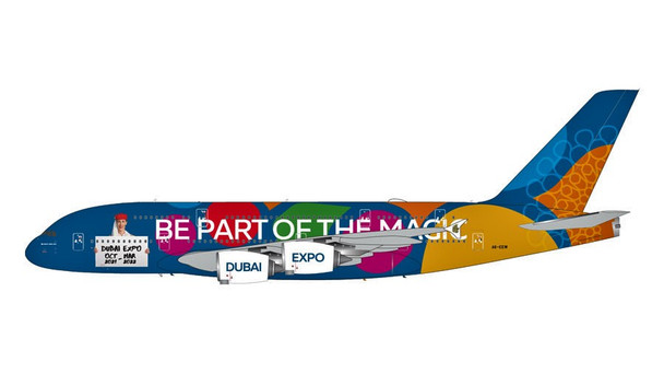 G2UAE1150 | Gemini200 1:200 | Airbus A380 Emirates A6-EEW 'Be part of the magic'