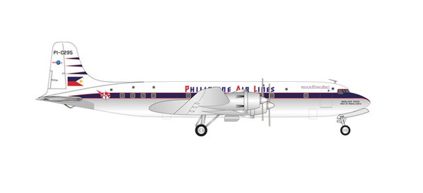 572545 | Herpa Wings 1:200 |  Douglas DC-6B Philippine Air Lines - PI-C295 Magellan’s Cross / Cruz de Magallanes