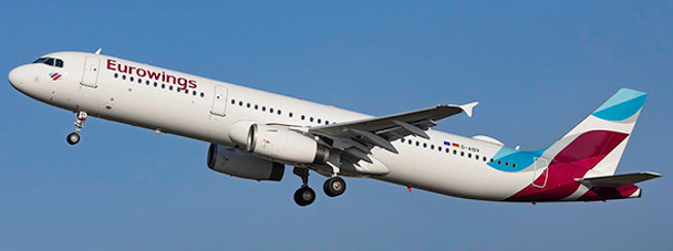 XX40141 | JC Wings 1:400 | Airbus A321 Eurowings Reg: D-AIDV | is due: April-2023